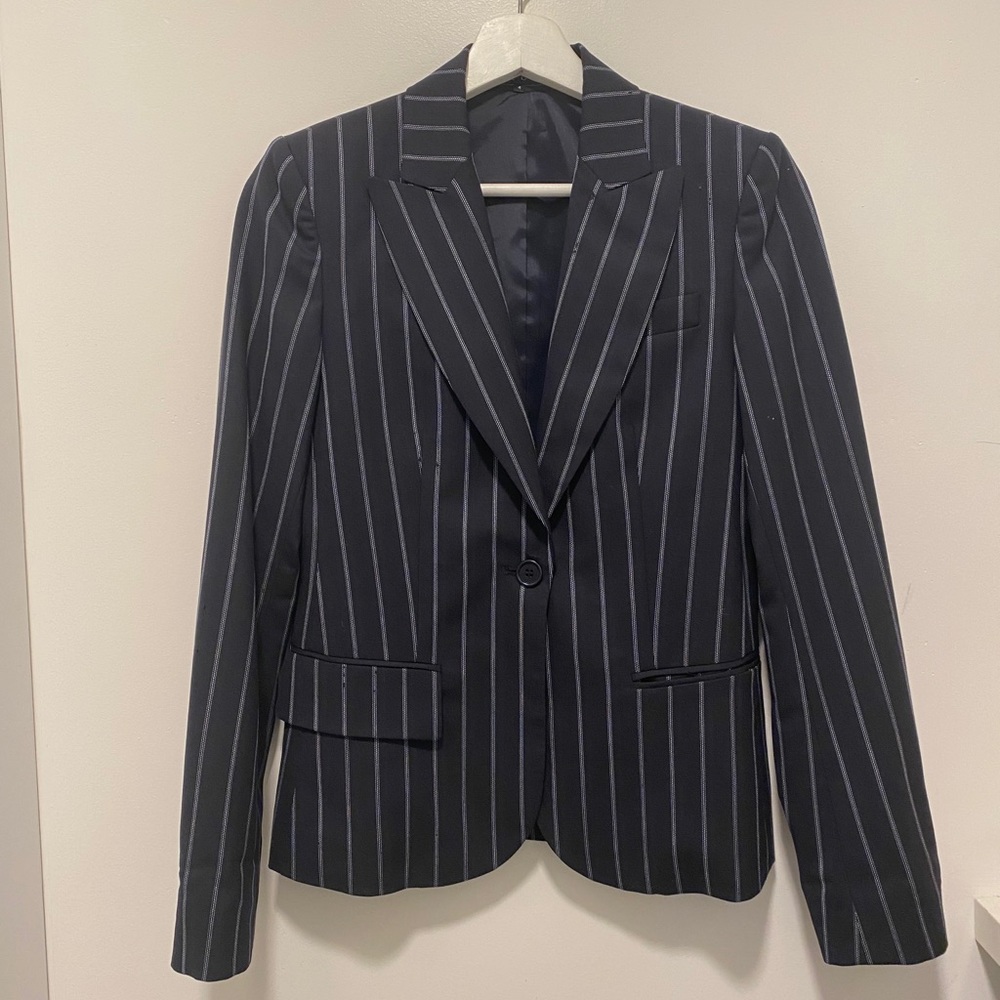 Theory Pinstripe Blazer - Size 4